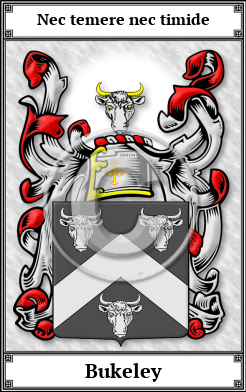 Bukeley Family Crest Download (JPG) Book Plated - 600 DPI