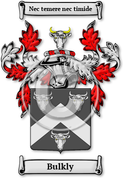 Bulkly Family Crest Download (jpg) Legacy Series - 150 DPI