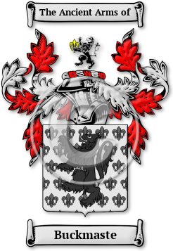 Buckmaste Family Crest Download (jpg) Legacy Series - 150 DPI