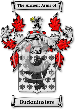 Buckminsters Family Crest Download (jpg) Legacy Series - 150 DPI