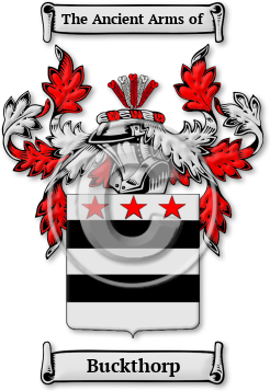 Buckthorp Family Crest Download (jpg) Legacy Series - 150 DPI