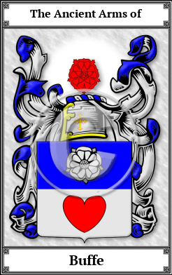 Buffe Family Crest Download (JPG)  Book Plated - 150 DPI