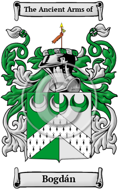 Bogdán Family Crest Download (JPG) Heritage Series - 300 DPI