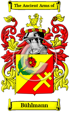 Bühlmann Family Crest Download (JPG) Heritage Series - 300 DPI