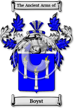 Boyst Family Crest Download (jpg) Legacy Series - 150 DPI