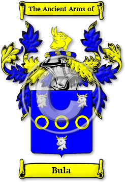 Bula Family Crest Download (jpg) Legacy Series - 150 DPI