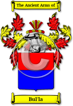 Bul'la Family Crest Download (JPG) Legacy Series - 600 DPI