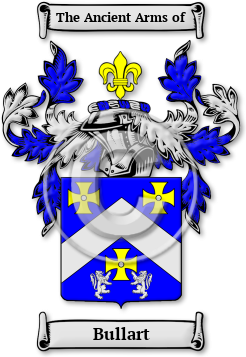 Bullart Family Crest Download (jpg) Legacy Series - 150 DPI