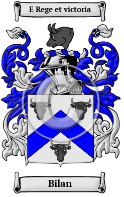 Bilan Family Crest Download (JPG) Heritage Series - 600 DPI