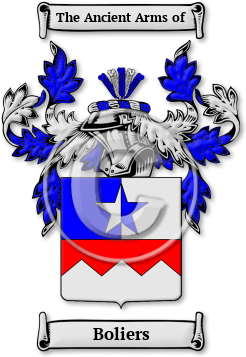 Boliers Family Crest Download (jpg) Legacy Series - 150 DPI