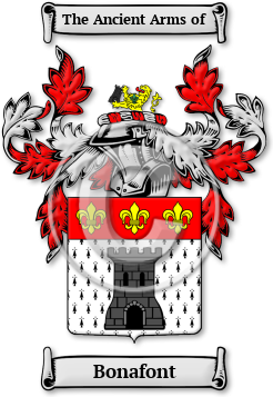 Bonafont Family Crest Download (jpg) Legacy Series - 150 DPI