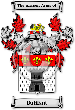 Bulifant Family Crest Download (jpg) Legacy Series - 150 DPI