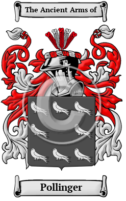 Pollinger Family Crest/Coat of Arms