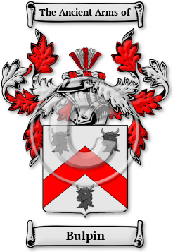 Bulpin Family Crest Download (jpg) Legacy Series - 150 DPI