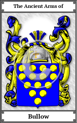 Bullow Family Crest Download (JPG)  Book Plated - 150 DPI