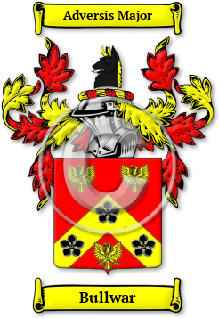 Bullwar Family Crest Download (jpg) Legacy Series - 150 DPI