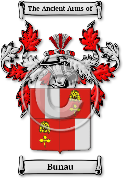 Bunau Family Crest Download (jpg) Legacy Series - 150 DPI