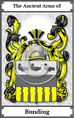 Bunding Family Crest Download (JPG)  Book Plated - 150 DPI