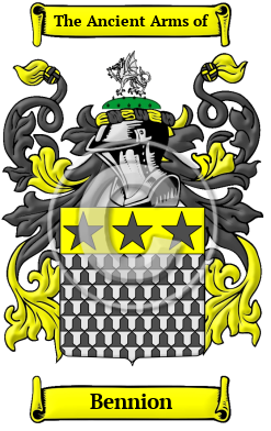 Bennion Family Crest/Coat of Arms