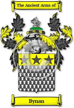 Bynan Family Crest Download (jpg) Legacy Series - 150 DPI
