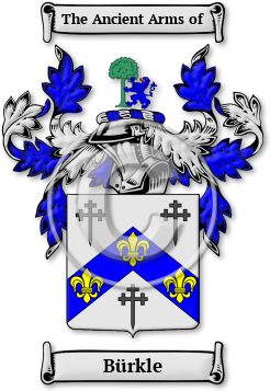 Bürkle Family Crest Download (jpg) Legacy Series - 150 DPI