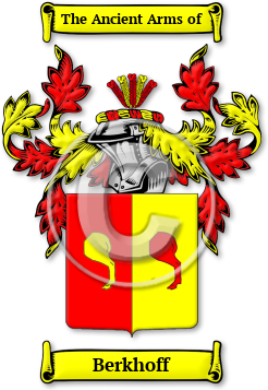 Berkhoff Family Crest Download (JPG) Legacy Series - 600 DPI
