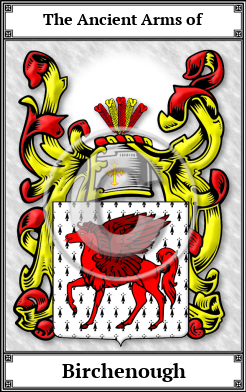 Birchenough Family Crest Download (JPG) Book Plated - 600 DPI