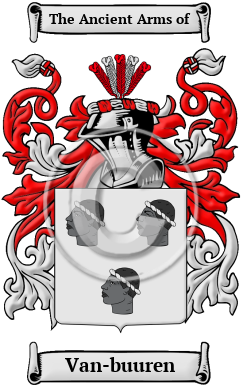 Van-buuren Family Crest Download (JPG) Heritage Series - 300 DPI