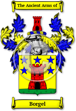 Borgel Family Crest Download (jpg) Legacy Series - 150 DPI