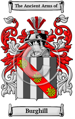 Burghill Family Crest/Coat of Arms