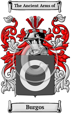 Burgos Family Crest Download (JPG) Heritage Series - 600 DPI