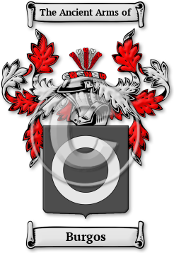 Burgos Family Crest Download (jpg) Legacy Series - 150 DPI
