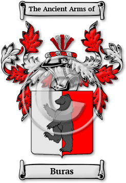 Buras Family Crest Download (jpg) Legacy Series - 150 DPI