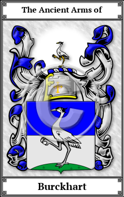 Burckhart Family Crest Download (JPG)  Book Plated - 150 DPI