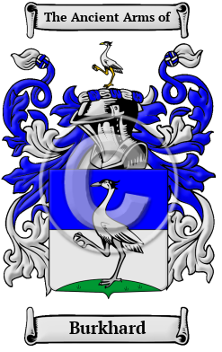 Burkhard Family Crest Download (JPG) Heritage Series - 600 DPI