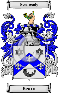 Bearn Family Crest Download (JPG) Heritage Series - 600 DPI