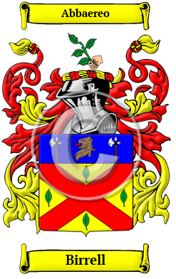 Birrell Family Crest Download (jpg) Heritage Series - 150 DPI