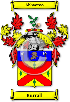 Burrall Family Crest Download (JPG) Legacy Series - 600 DPI