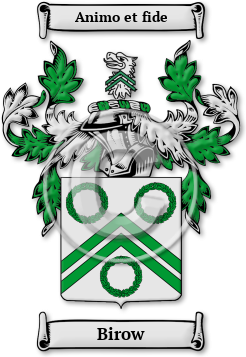 Birow Family Crest Download (jpg) Legacy Series - 150 DPI