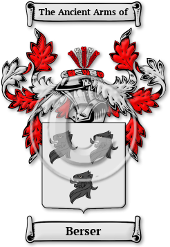 Berser Family Crest Download (jpg) Legacy Series - 150 DPI