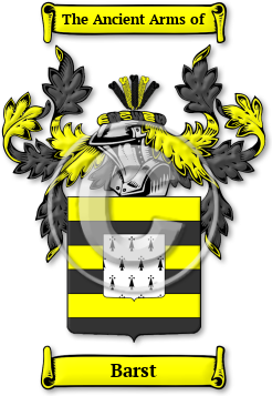 Barst Family Crest Download (jpg) Legacy Series - 150 DPI