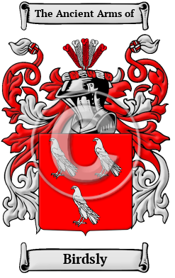 Birdsly Family Crest/Coat of Arms