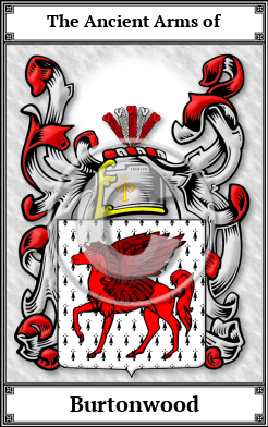 Burtonwood Family Crest Download (JPG)  Book Plated - 150 DPI