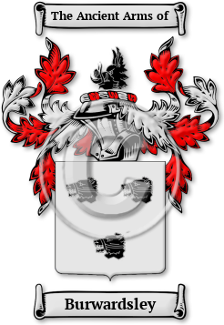 Burwardsley Family Crest Download (jpg) Legacy Series - 150 DPI