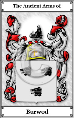 Burwod Family Crest Download (JPG)  Book Plated - 150 DPI