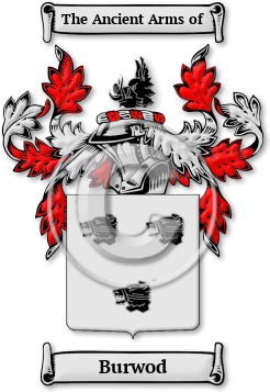 Burwod Family Crest Download (jpg) Legacy Series - 150 DPI