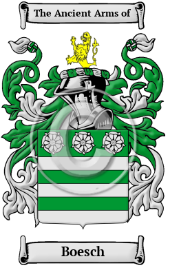 Boesch Family Crest Download (JPG) Heritage Series - 600 DPI