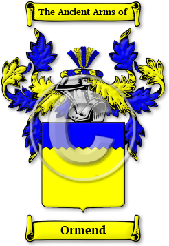 Ormend Family Crest Download (jpg) Legacy Series - 150 DPI
