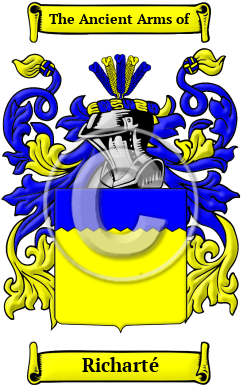 Richarté Family Crest Download (JPG) Heritage Series - 300 DPI