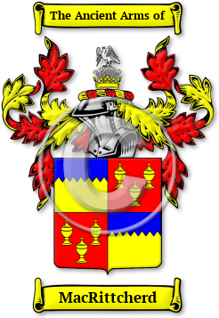 MacRittcherd Family Crest Download (jpg) Legacy Series - 150 DPI